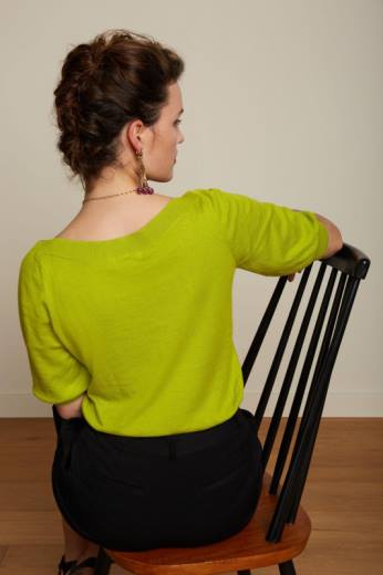 נשים King Louieלבוש HBFR91 גולם עליון קיסוס ציטרונלה צהוב