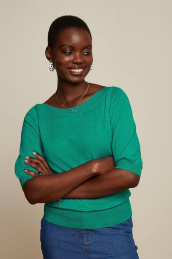 נשים King Louieלבוש HBFR95 גולם עליון קיסוס ירוק אקווה